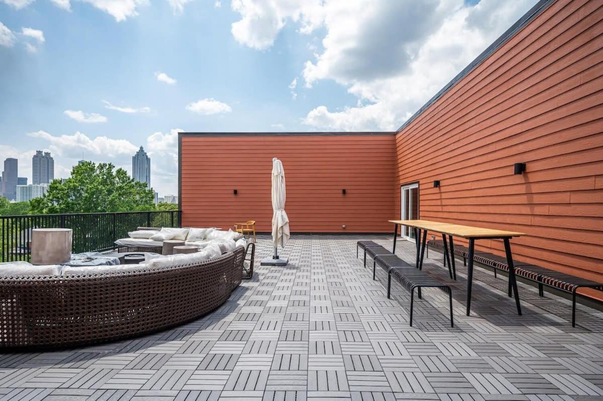 Downtown New Built Roof Top Balcony City View 525Pkwy Atlanta Zewnętrze zdjęcie